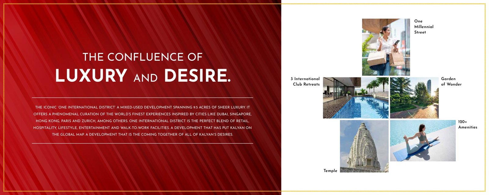 Announcing Codename: Blockbuster, Pre-Launching Kalyan's most awaited Tower -Ultra-Luxury 1&2 Bed Deck Homes At One Kalyan starting at Rs. 45.99L All-In -Blockbuster Tower: Kalyan’s First Celebrity Designer Tower -Blockbuster Lifestyle at Kalyan's most premium tower -Blockbuster Pay Plan of 25:25:25:25 -Uninterrupted podium and skyline views -Blockbuster Lifestyle Experiences with 120+ Amenities